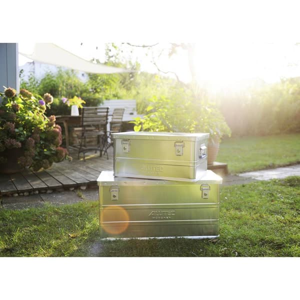 Alutec CLASSIC 142 11142 Transportlåda Aluminium (L x B x H) 895 x 495 x 375 mm