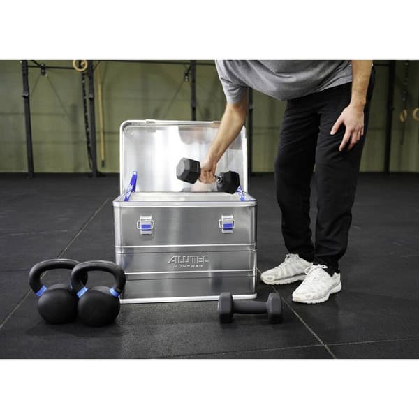 Alutec INDUSTRY 92 13092 Transportlåda Aluminium (L x B x H) 780 x 385 x 379 mm