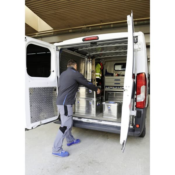 Alutec INDUSTRY 92 13092 Transportlåda Aluminium (L x B x H) 780 x 385 x 379 mm