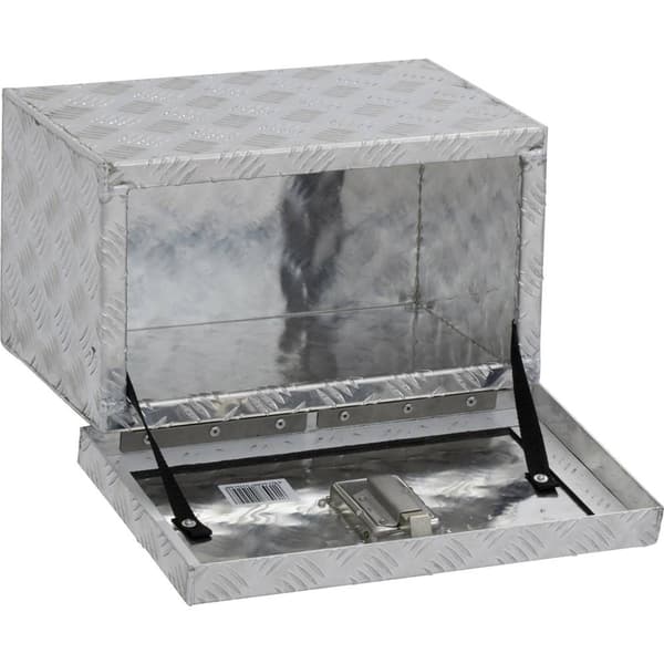 Alutec TRUCK 23 41023 Plåtlåda räfflad Aluminium (L x B x H) 425 x 265 x 260 mm