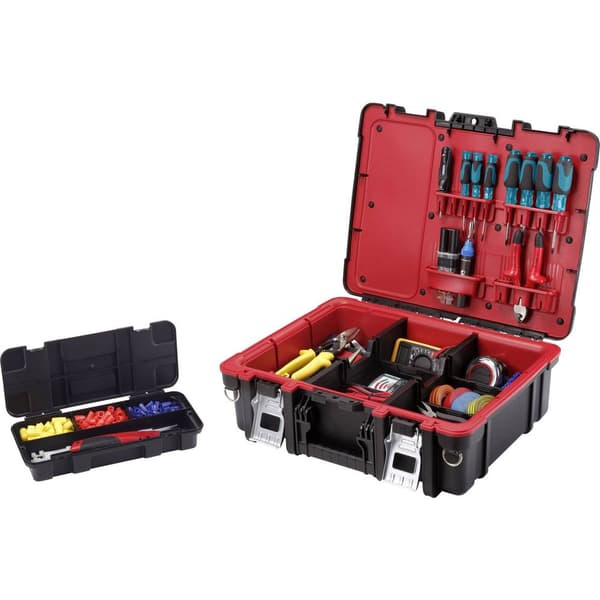 KETER 237003 Technican Box Verktygslåda (tom) Svart