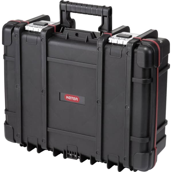 KETER 237003 Technican Box Verktygslåda (tom) Svart