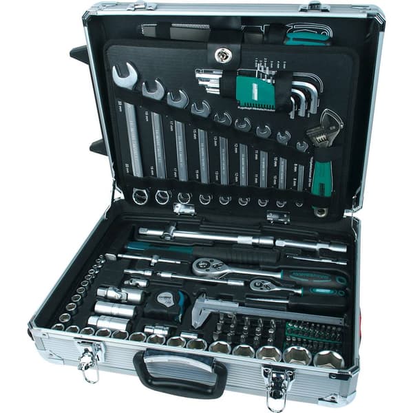 Brüder Mannesmann M29077 Verktygsväska med utrustning 159-delars (L x B x H) 54 x 41 x 18 mm