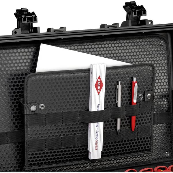 Knipex Robust 45 00 21 37 LE Elektriker Verktygsväska tom
