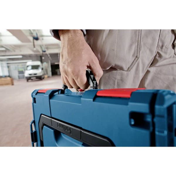 Bosch Professional L-BOXX 102 & Inset Boxen 6tlg. 1600A016NC Transportväska ABS Blå (L x B x H) 357 x 442 x 117 mm