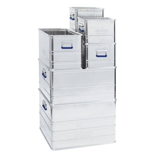 Alutec LOGIC 69 15069 Transportlåda Aluminium (L x B x H) 578 x 375 x 370 mm