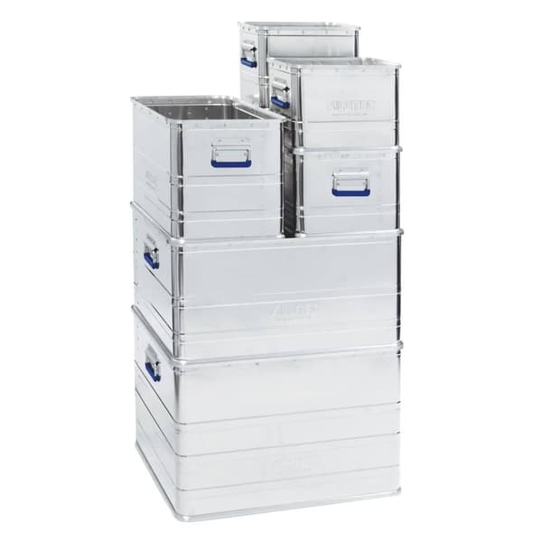 Alutec LOGIC 49 15049 Transportlåda Aluminium (L x B x H) 578 x 375 x 270 mm