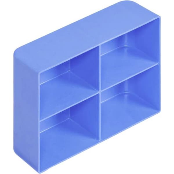 Alutec 66023 66023 Verktygsinlägg 4x (L x B x H) 153 x 111 x 52 mm