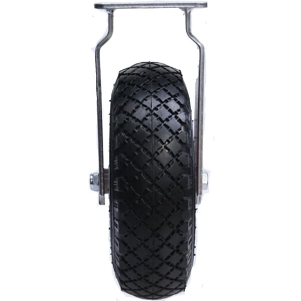 10" 260mm pneumatiske stålhjul 300x4 oppustet - sæt med 4.