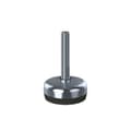 Miniatyrbild 2 av 5: Rostfri nivelleringsfot 10x50x50mm bas och antivibrationsdyna 350kg-Set om 4