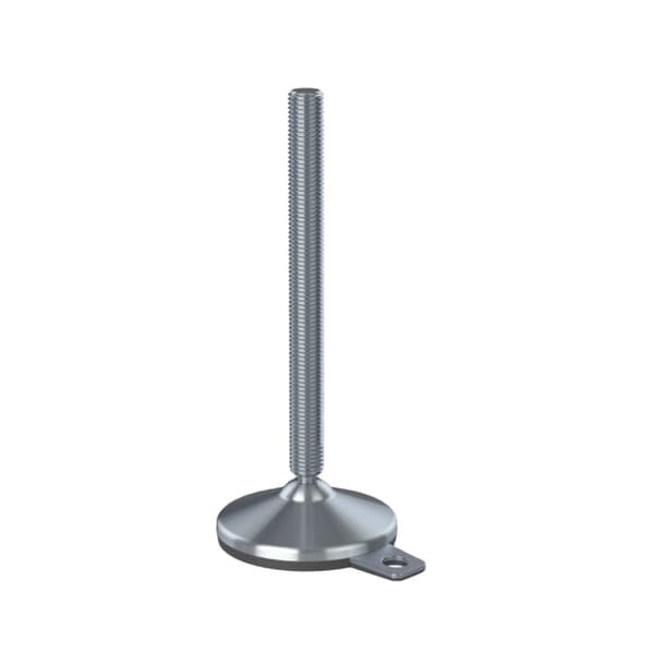 Ruostumaton tasoitusjalka 20x230x105mm jalusta ja tärinänestoalusta2200kg-sarja, 4 kpl.