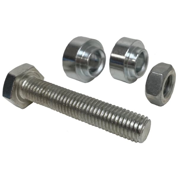 50 mm V-spårshjul med 1 kullager