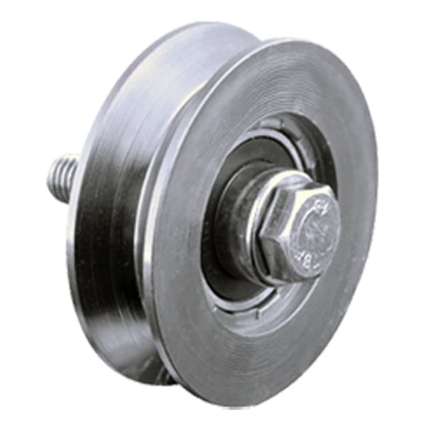 50 mm V-rillehjul med 1 kugleleje