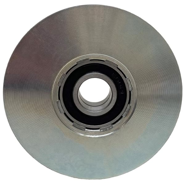 80 mm hjul med runde riller og 2 kuglelejer