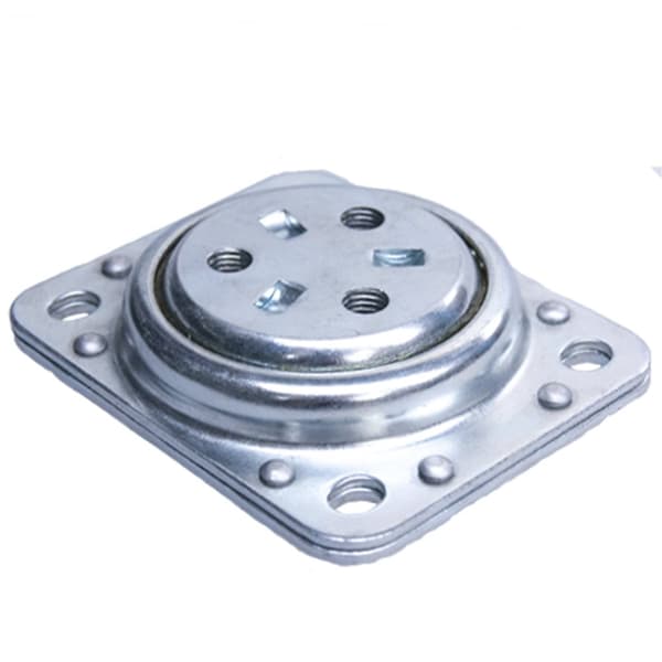 Drejelig pladespiller135x110mm 800Kg.