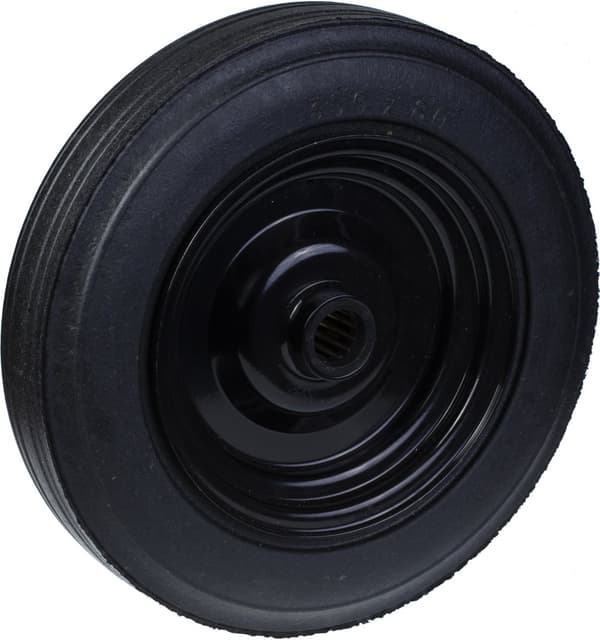 350 mm 14" hjul gummidæk presset stålcenter 31,8 mm stærk 1600 kg, sæt med 4