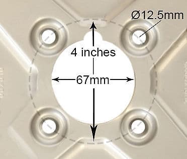 400 mm hjul med sort gummi på center af presset stål