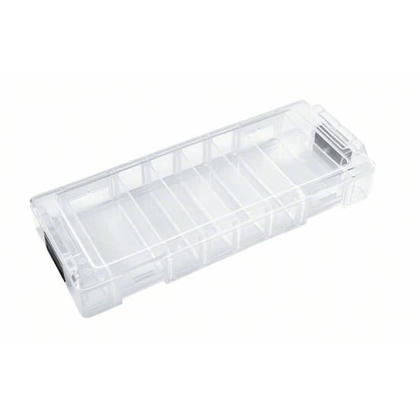 Bosch Professional L-Boxx Micro 1600A025A2 Verktygslåda Polypropylen Transparent (L x B x H) 106 x 259 x 42 mm
