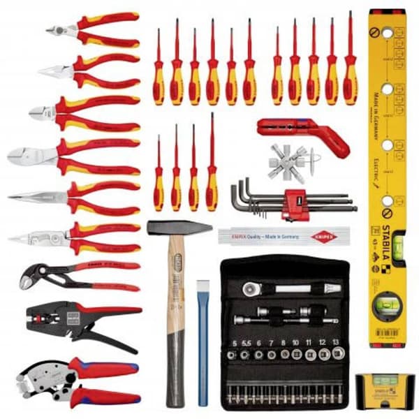 Knipex 00 21 06 Elektriker, Hantverkare Verktygsväska med utrustning (B x H x D) 430 x 280 x 515 mm