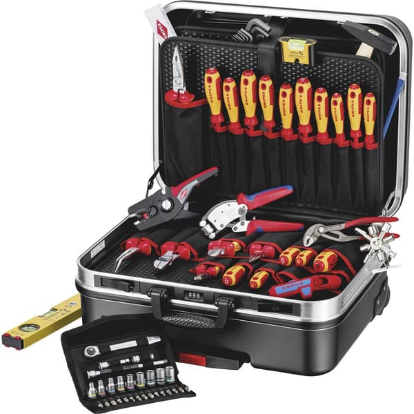 Knipex 00 21 06 Elektriker, Hantverkare Verktygsväska med utrustning (B x H x D) 430 x 280 x 515 mm