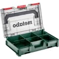 Miniatyrbild 1 av 4: Metabo metaBOX 63 XS 626896000 Verktygslåda ABS Grön, Transparent (L x B x H) 252 x 167 x 63 mm