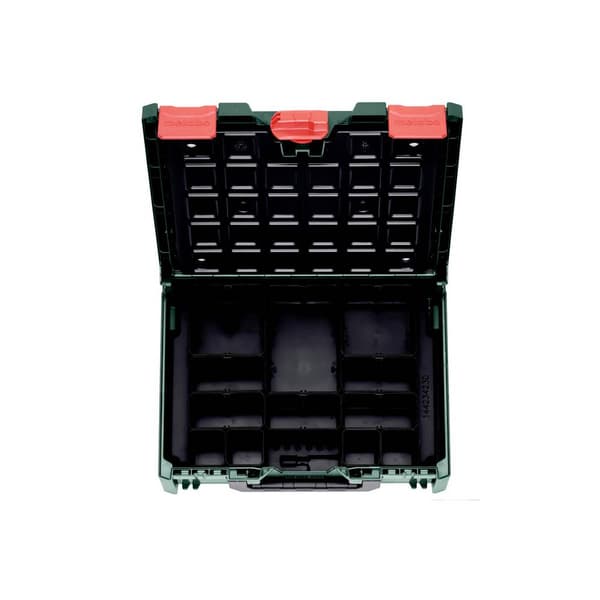 Metabo metaBOX 118 Organizer 626897000 Maskinväska ABS Grön, Svart (B x H x D) 396 x 118 x 296 mm