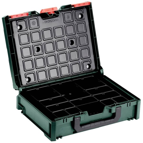 Metabo metaBOX 118 Organizer 626897000 Maskinväska ABS Grön, Svart (B x H x D) 396 x 118 x 296 mm