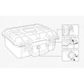 Miniatyrbild 3 av 4: TOOLCRAFT IP67 TO-7746852 Utomhusväska (L x B x H) 500 x 410 x 190 mm