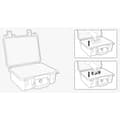 Miniatyrbild 4 av 4: TOOLCRAFT IP67 TO-7746852 Utomhusväska (L x B x H) 500 x 410 x 190 mm