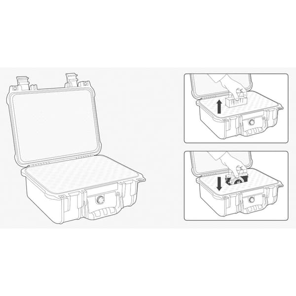 TOOLCRAFT IP67 TO-7746852 Utomhusväska (L x B x H) 500 x 410 x 190 mm