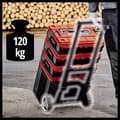 Miniatyrbild 4 av 4: Einhell E-Case L with wheels 4540014 Transportvagn Plast Svart, Röd (L x B x H) 444 x 330 x 131 mm