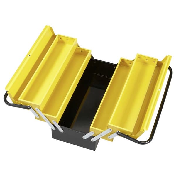 STANLEY 1-94-738 CANTILEVER Verktygslåda (tom) Metall Gul, Svart