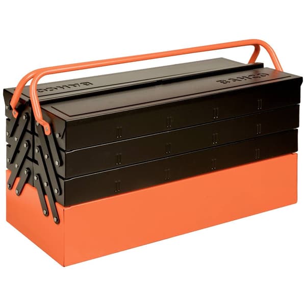 Bahco 1497MBF750 Verktygslåda (tom) Metall Svart/orange