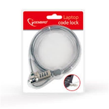 Gembird LK-CL-01 cable lock Silver