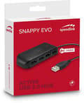 Miniatyrbild 2 av 3: Speedlink USB hub Snappy Evo USB 2.0 7-port (SL-140005-BK)
