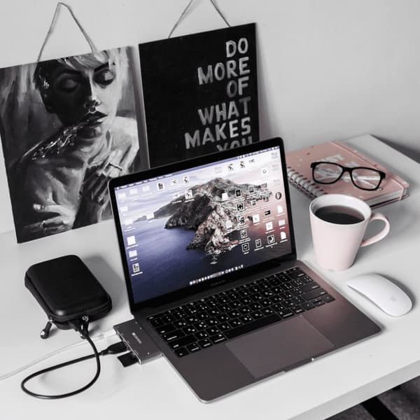 CANYON hub DS-5 5in1 Thunderbolt 3 4k Space Grey