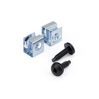 StarTech.com 10-32 Server Rack Screws - 50 Pack - Network Rack Screws and Clip Nuts for Rack Mount Server Cabinet or Enclosure (CLPSCRW1032) - rack sc