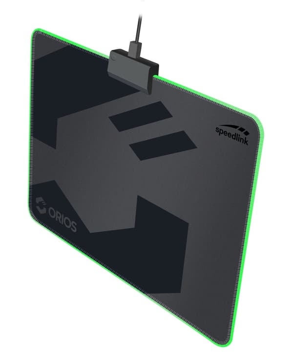 Speedlink mousepad Orios LED (SL-620105-BK)