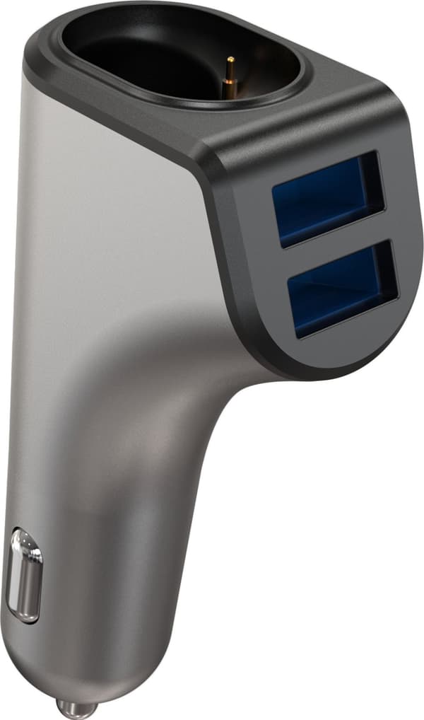 Platinet car charger 2xUSB 3,1A + Bluetooth earphone Duos (44639)