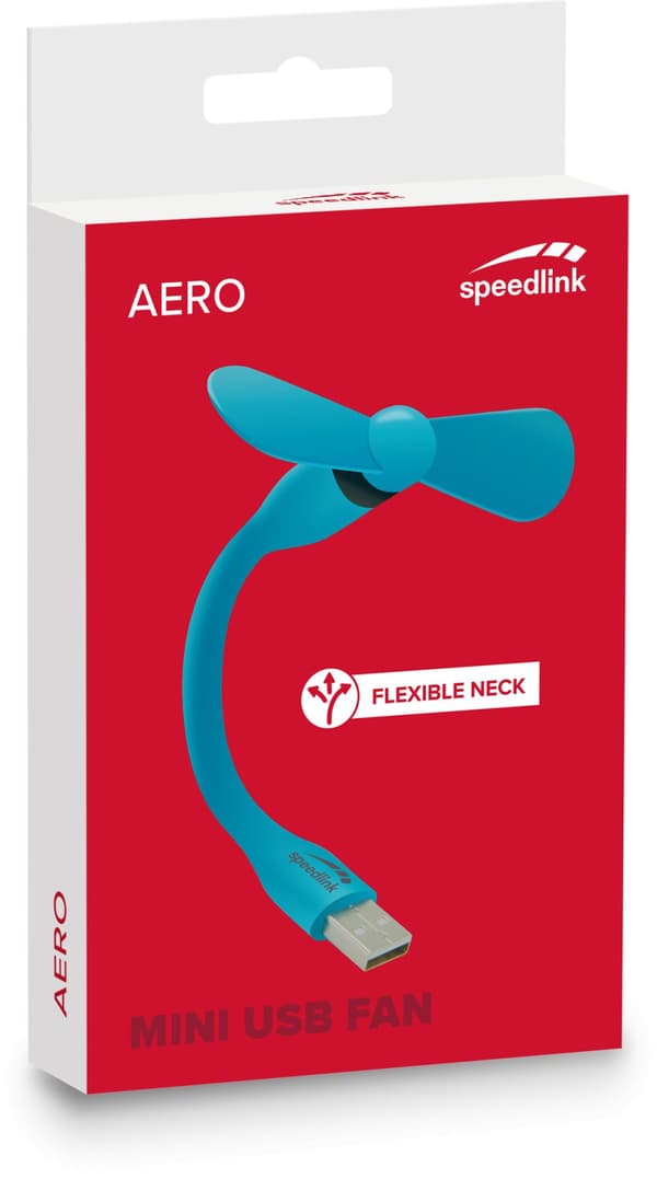 Speedlink fan Aero Mini USB, blue