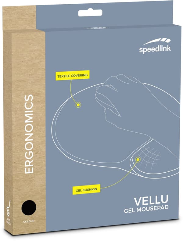 Speedlink mousepad Vellu Gel (SL-620802-BK)