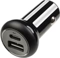 Pikkukuva 1 / 4: Vivanco car charger USB/USB-C 24W (62303)