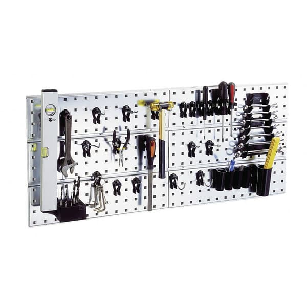 raaco 109642 Verktygskrokar hålpanel x 2 + 28 klämmor (B x H x D) 1040 x 440 x 11 mm 1 st