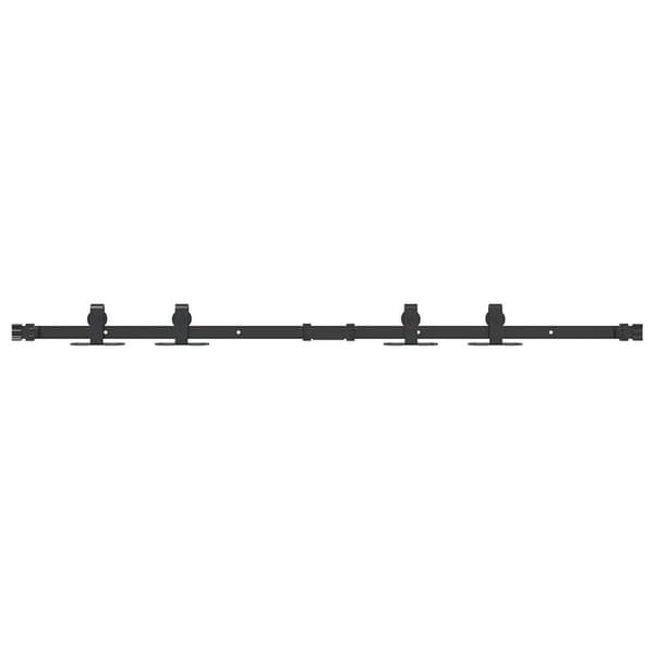 Skjutdörrsbeslag 122 cm kolstål