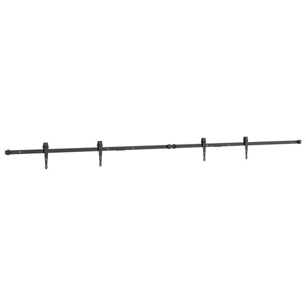 vidaXL Liukukaapin ovisarja 244 cm hiiliteräs
