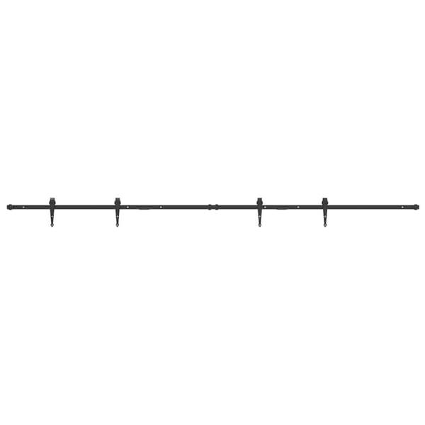 vidaXL Liukukaapin ovisarja 244 cm hiiliteräs