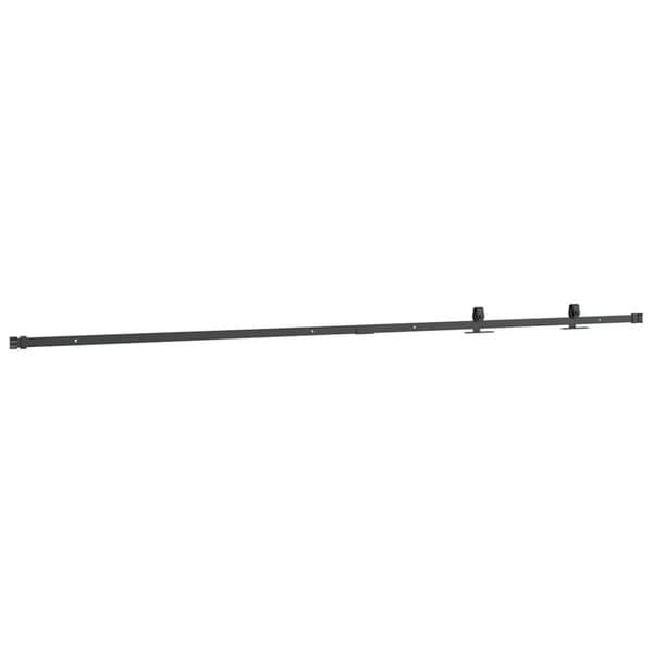 vidaXL Skyvedørsett for skap 213 cm karbonstål