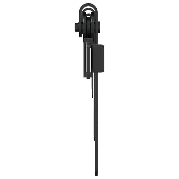 vidaXL Skjutdörrsbeslag 122 cm kolstål