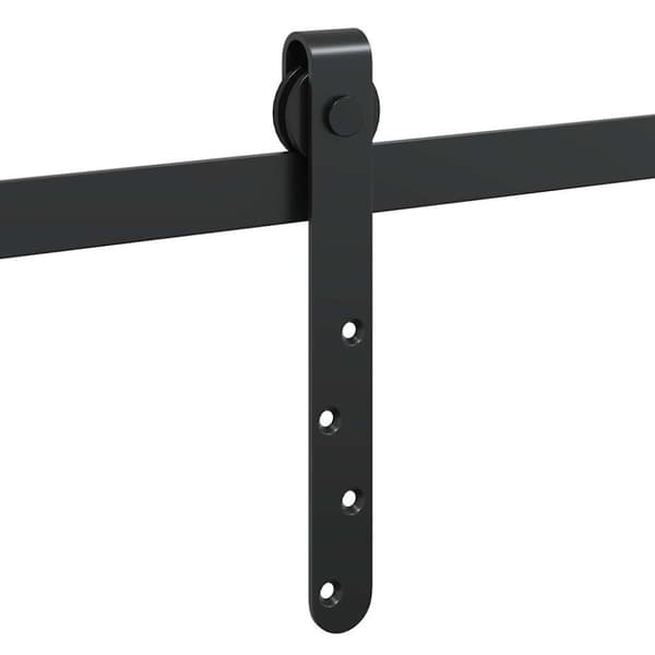 vidaXL skydelågesæt til skabe kulstofstål 152 cm