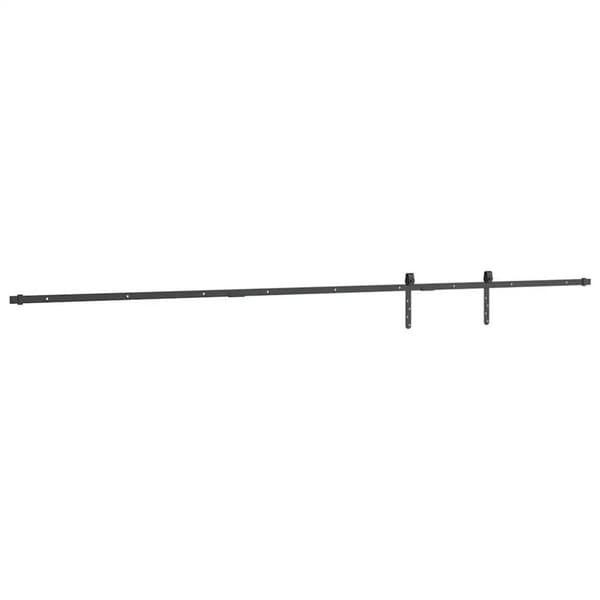 vidaXL Skyvedørsett for skap 244 cm karbonstål